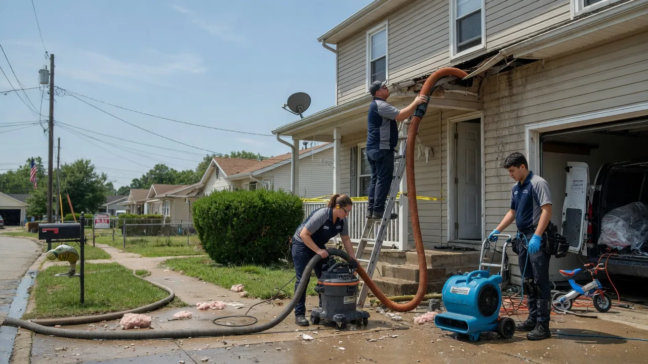 Water Damage Restoration in Darrouzett, TX near me